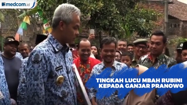Berikan Bantuan, Ganjar Pranowo Malah Dipukul Mbah Rubini