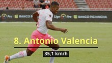 10 de los futbolistas más rápidos del mundo