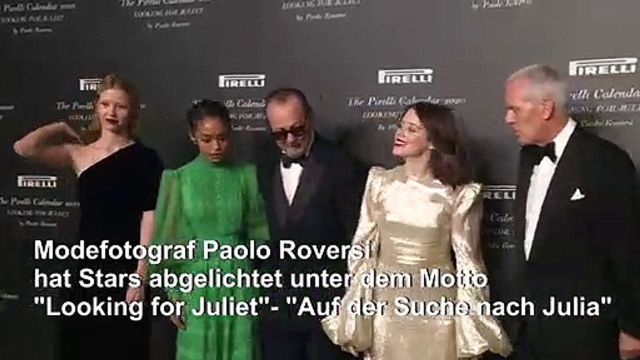 Pirelli-Kalender von 'Romeo und Julia' inspiriert