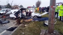 Kütahya'daki feci trafik kazasında ölü sayısı 3'e çıktı