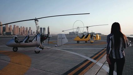 Gyrocopter ride - Dubai, United Arab Emirates