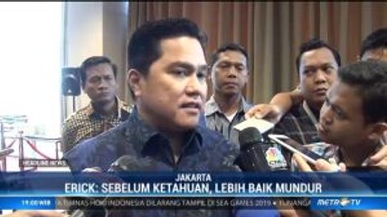 Erick Thohir Ancam Copot Direksi Garuda Jika Terlibat Kargo Harley Davidson