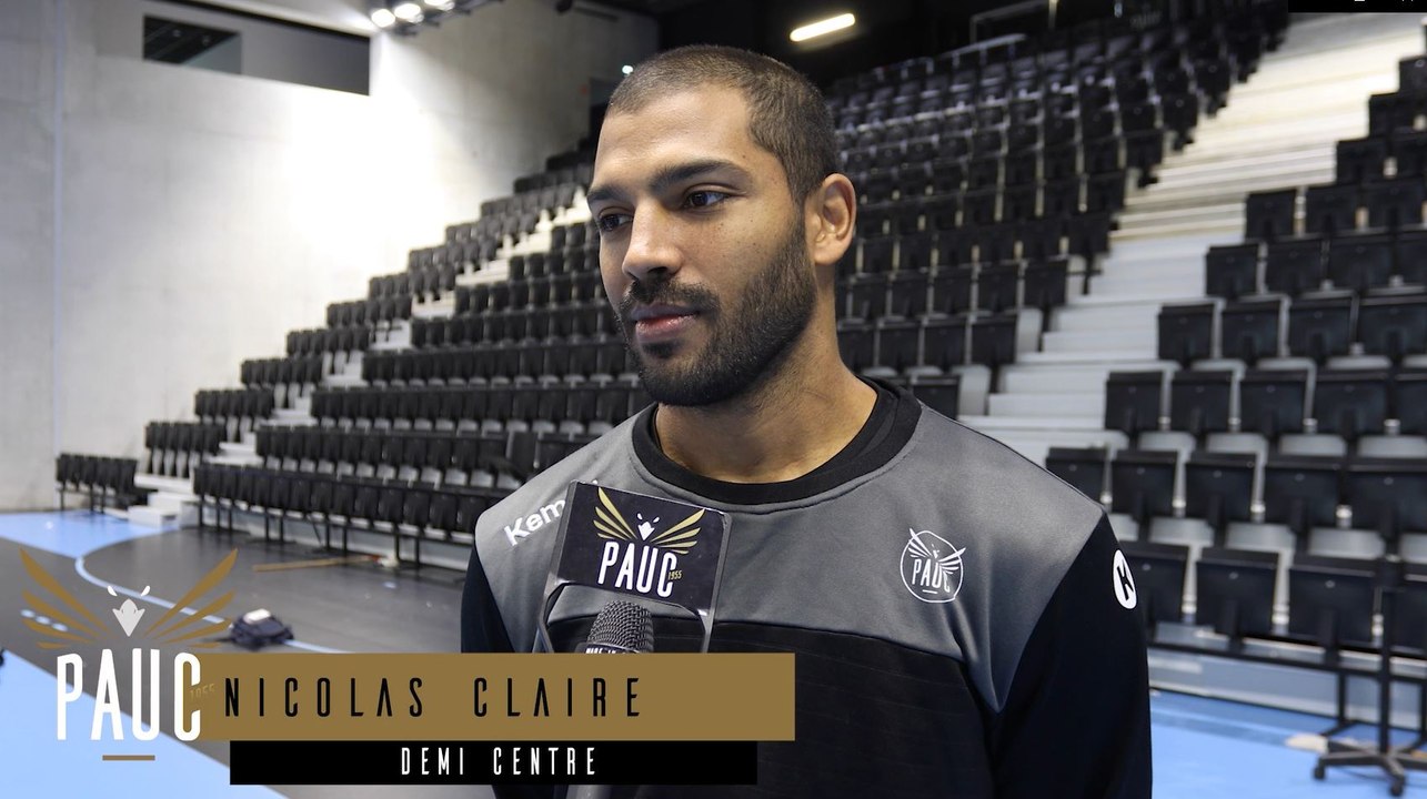 AVANT MATCH BESANÇON -  PAUC - CDF - Interview Nicolas CLAIRE