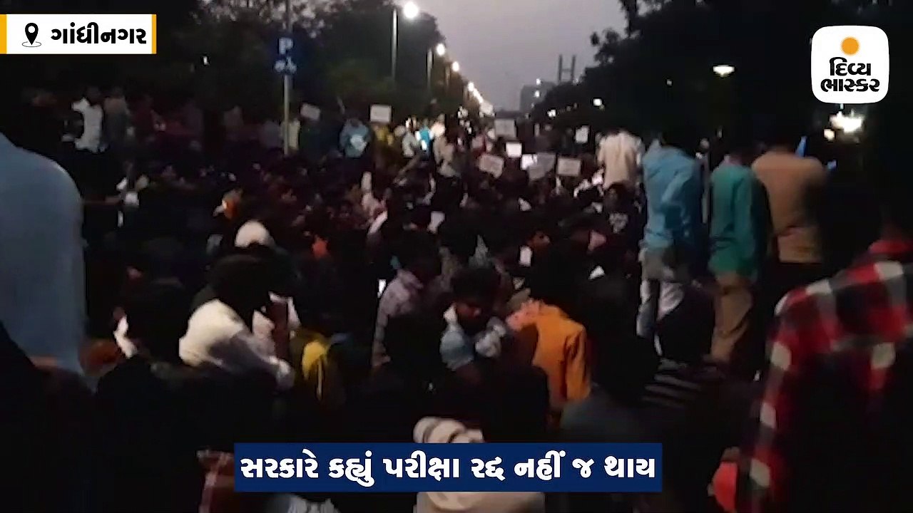 સમગ્ર ગાંધીનગર પોલીસ છાવણીમાં ફેરવાયું, ઘણાં ઉમ...