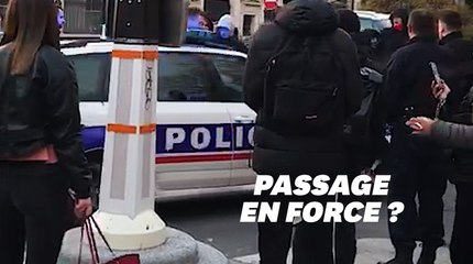 Une lycéenne blessée en marge d'un blocage à Paris