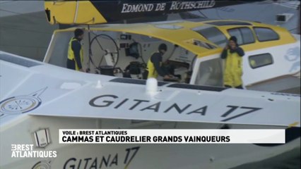 Brest Atlantiques Victoire de Cammas et Caudrelier