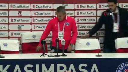 Kasımpaşa Antrenörü Erkan Çoker: “Tur şansımız yüksek”