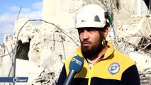 قتيل وعدد من الجرحى بقصف جوي على بلدة محمبل غرب إدلب