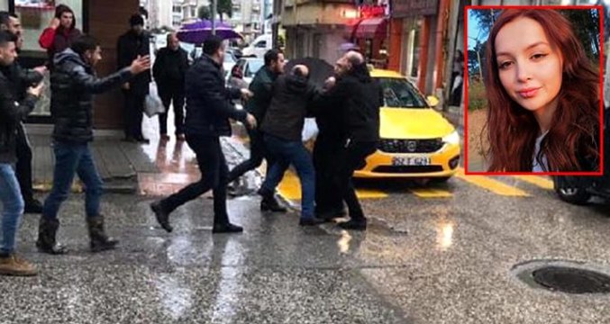 Vatandaşlardan bıçaklanarak öldürülen Ceren Özdemir'in katil zanlısına linç girişimi