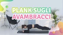 Plank sugli avambracci -  Vivere più Sani