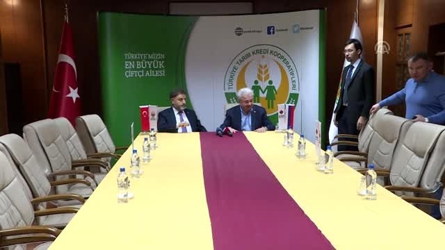 Tarım Kredi ile Rusya Federasyonu Kooperatifleri Merkez Birliği iş birliği protokol imzaladı