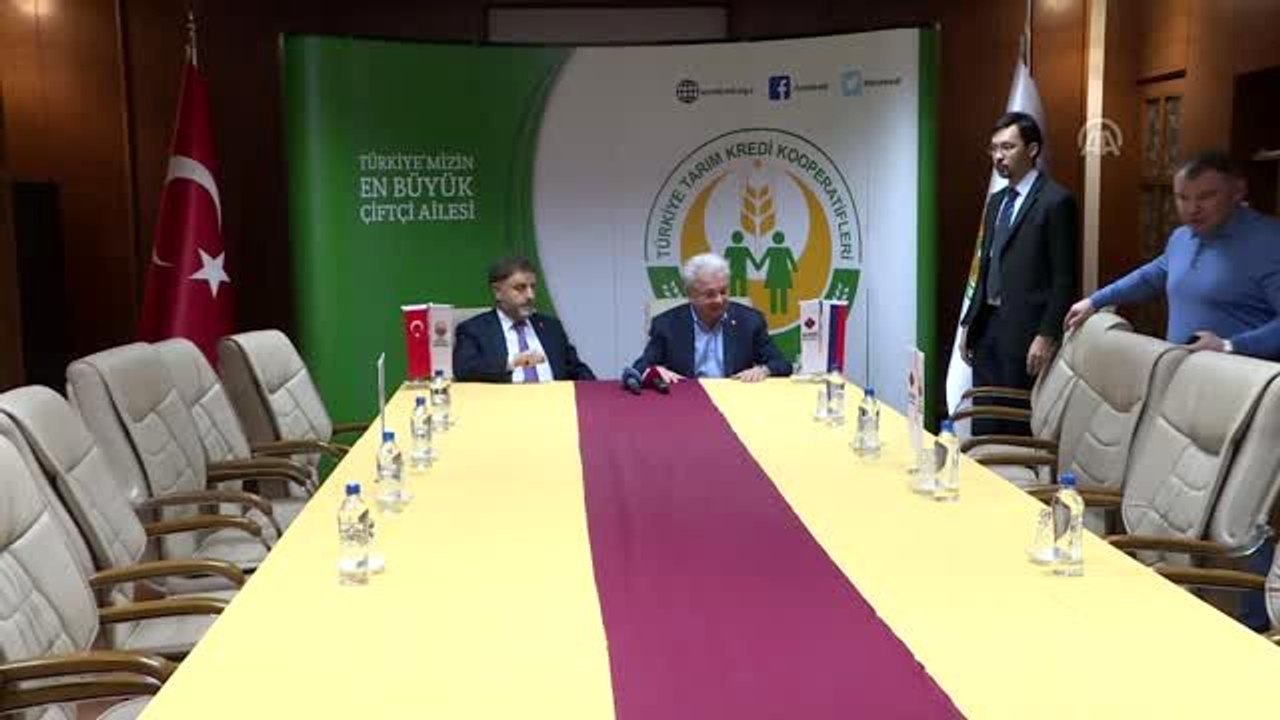 Tarım Kredi ile Rusya Federasyonu Kooperatifleri Merkez Birliği iş birliği protokol imzaladı