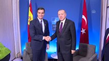 Cumhurbaşkanı Erdoğan, İspanya Başbakanı Sanchez ile görüştü