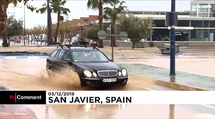 Dozens rescued from their homes after severe floods inundate Spain