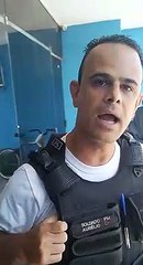 Soldado Aurélio já se envolveu em outra confusão de trânsito