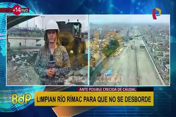 Río Rímac: realizan trabajos de limpieza para prevenir desborde por crecida de caudal