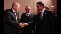 - Cumhurbaşkanı Erdoğan, Yunanistan Başbakanı Miçotakis ile görüştü