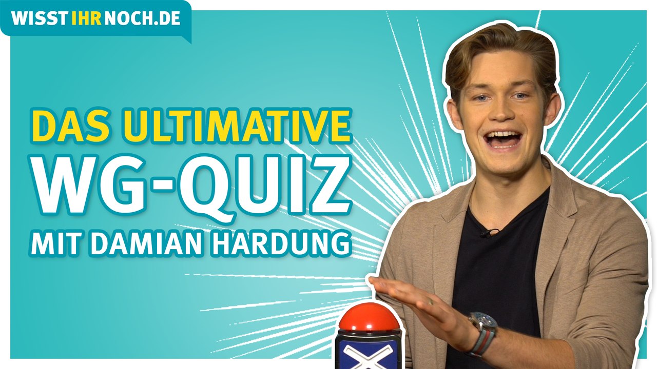 Damian Hardung - WG-Quiz  | Wisst ihr noch?