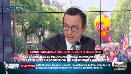 03.12.2019 - Brunoo Retailleau invité de Jean-Jacques Bourdin