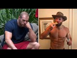 James Haskell makes up for lost calories on I’m A Celebrity as he celebrates with pizza