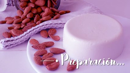 Queso crema de almendras