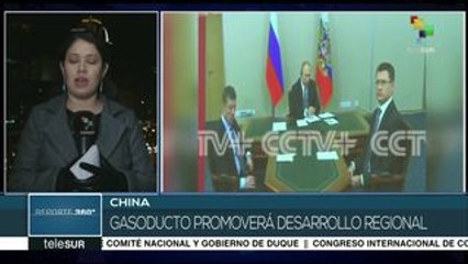 China y Rusia inauguran gasoducto que promoverá desarrollo regional