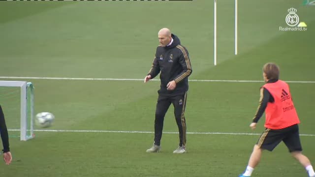 El Real Madrid prepara el partido contra el Espanyol