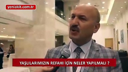 Türkiye'de 18 milyon yaşlı olduğunu hatırlatan Dr. Aydın: Yaşlılarımızın refahı için önlemler alınmalı
