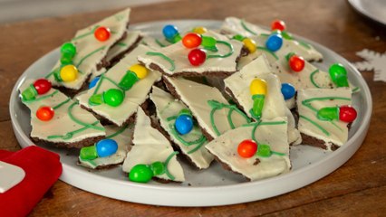 How to Make Christmas Light Bark