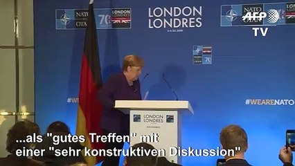 Merkel: Nato-Gipfel war ein "gutes Treffen"