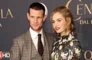 Matt Smith reportedly splits from Lily James