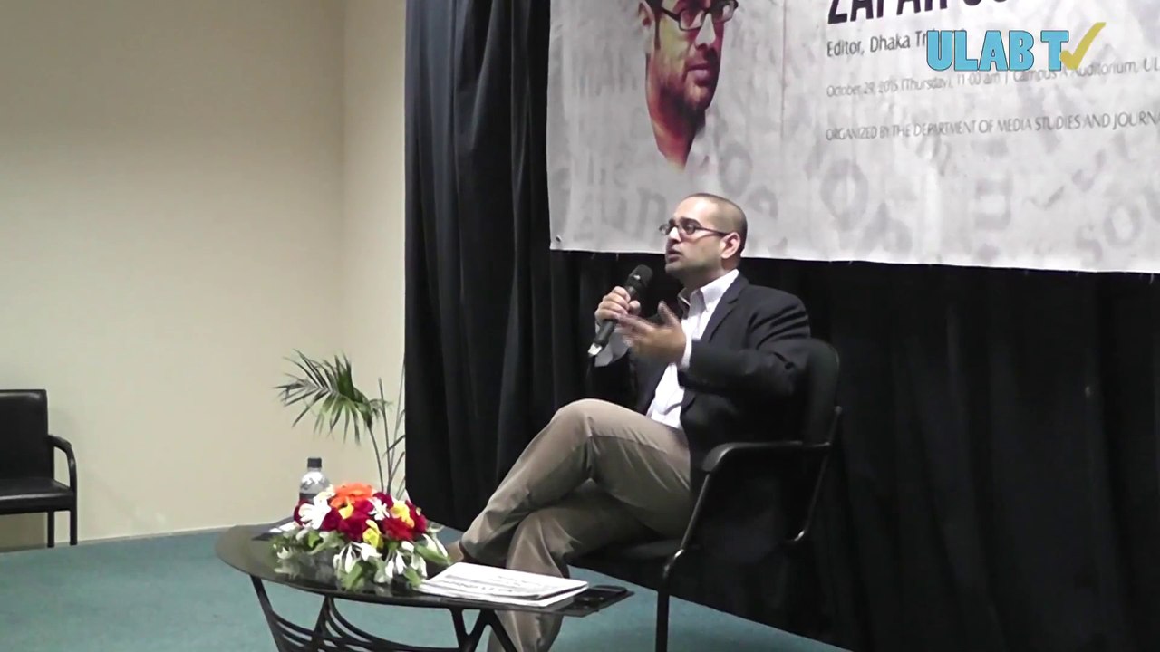 Meet the Editor Zafar Sobhan at ULAB