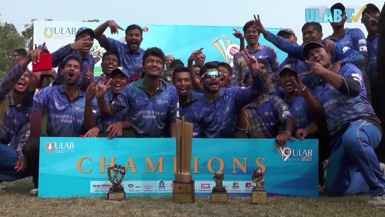 Closing of 9th ULAB Fair Play Cup Cricket Tournament 2016