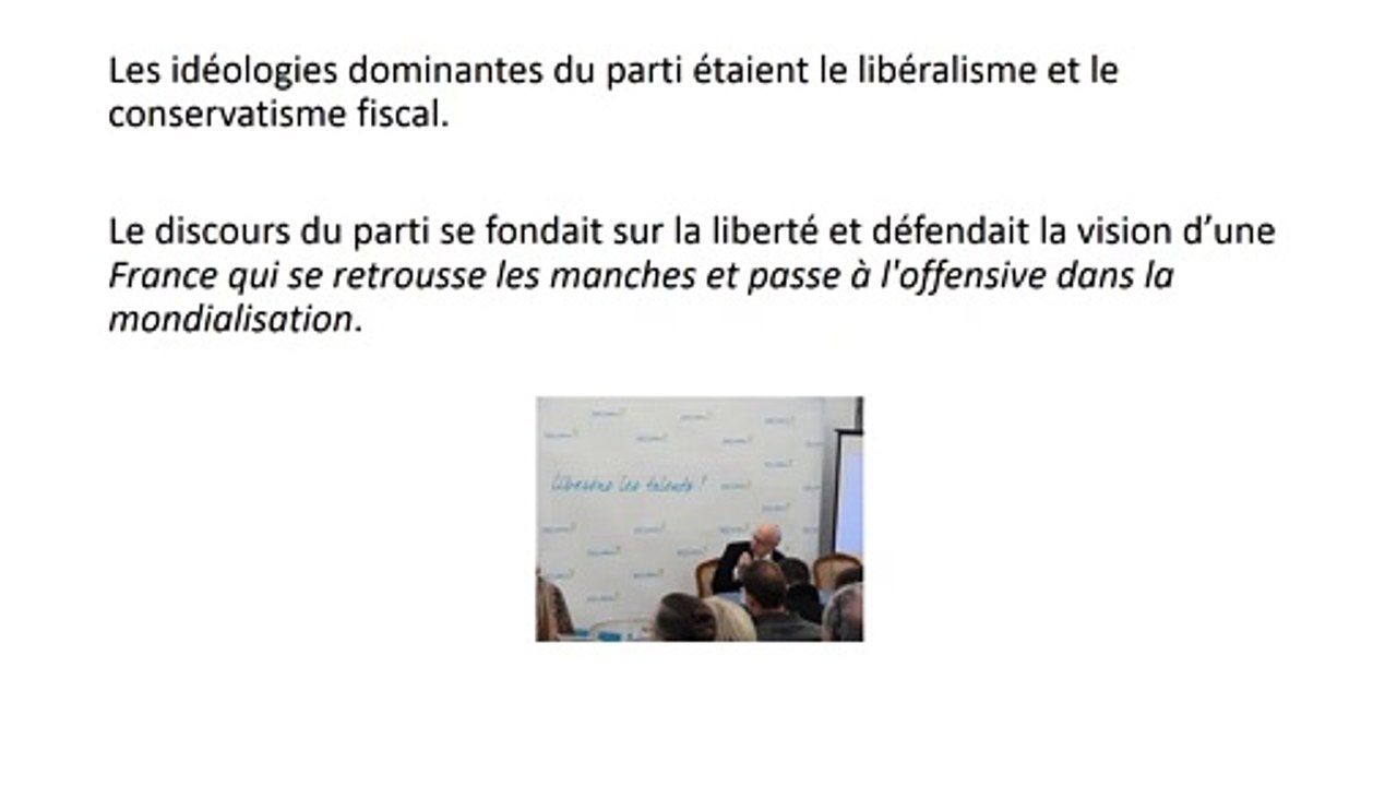 Le Parti libéral démocrate en France