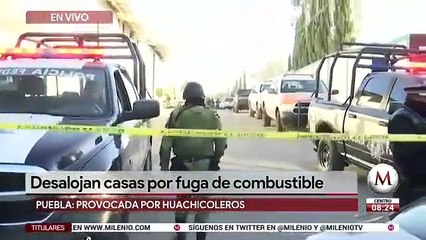 Toma clandestina ocasiona fuga de gas LP