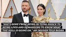 Jessica Biel Demands Justin Timberlake Take Lie Detector Test Over Drunken Night Out With Sexy Costar