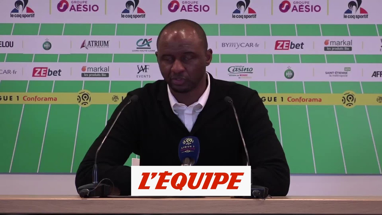 Vieira «Nous avons été catastrophiques» - Foot - L1 - Nice