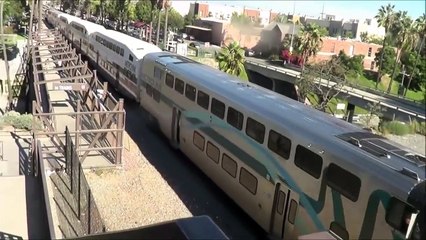 Railfanning Poinsettia Station- Two typical nights of BNSF and Amtrak action