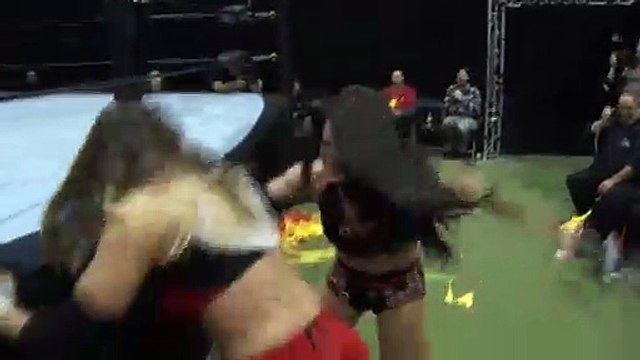Diamante spanks Kris Stadtlander with la chancleta
