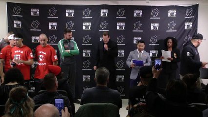 Jason QUIGLEY vs. Abraham CORDERO - Weigh In