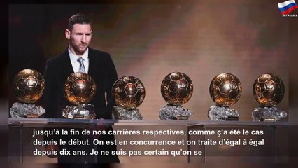 ballon d or messi a eu un peu mal quand ronaldo a egalise 5de66bd70e957