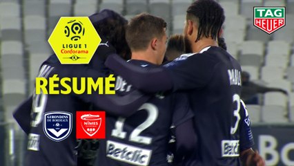 Girondins de Bordeaux - Nîmes Olympique (6-0)  - Résumé - (GdB-NIMES) / 2019-20