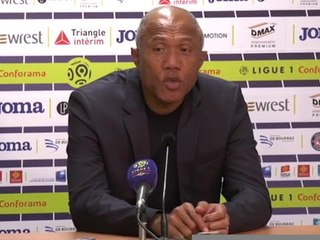 16e j. - Kombouaré : "Nous avons honte de la situation"