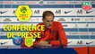 Conférence de presse Paris Saint-Germain - FC Nantes (2-0) : Thomas TUCHEL (PARIS) - Christian  GOURCUFF (FCN) / 2019-20