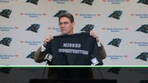 Rivera presents 'missed opportunities' shirt to the media