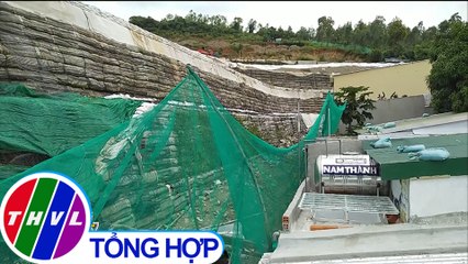 Bức tường "khổng lồ" tại Nha Trang khắc phục nửa vời