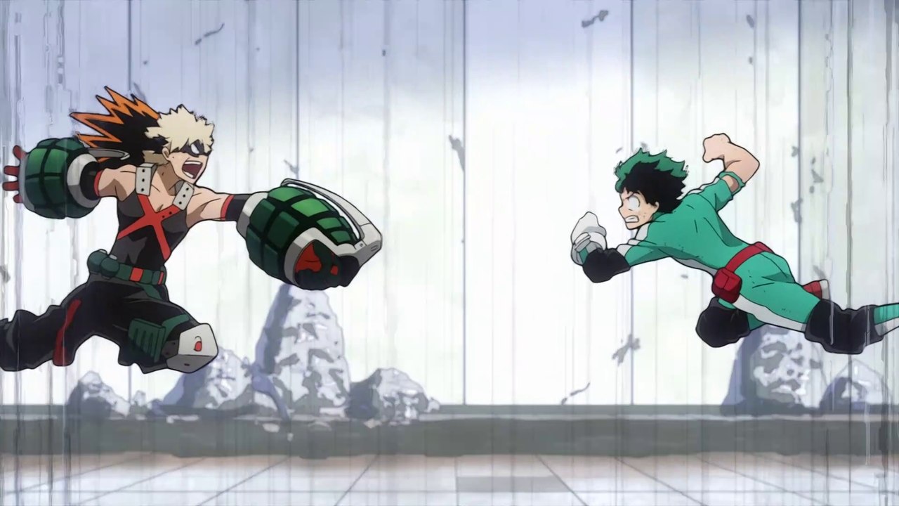 Midoriya Uraraka Vs Bakugo Lida 60fps Video Dailymotion