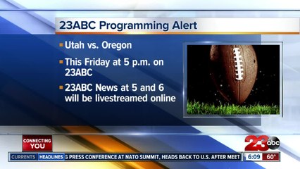 Programming note for Friday