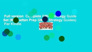 Full version  Complete GMATstrategy Guide Set (Manhattan Prep GMAT Strategy Guides)  For Kindle