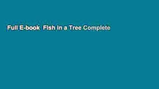 Full E-book  Fish in a Tree Complete